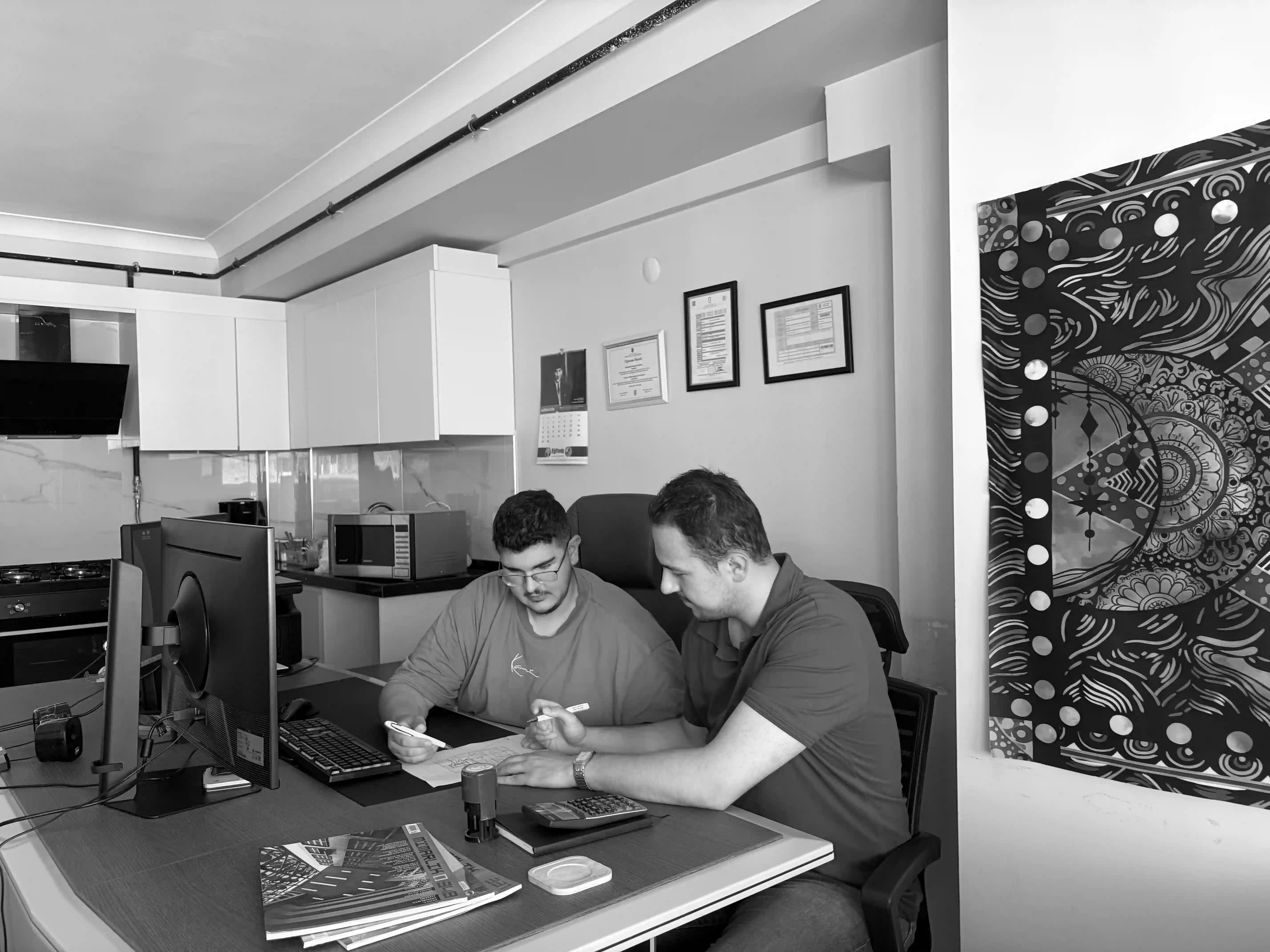 Studio interior